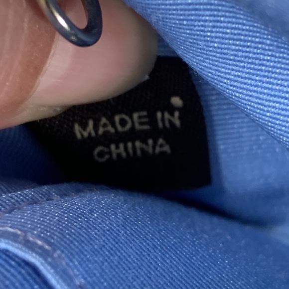 Coach Wristlet Wallet Womens Small Blue White Coated Canvas Signature Clutch - Picture 14 of 15